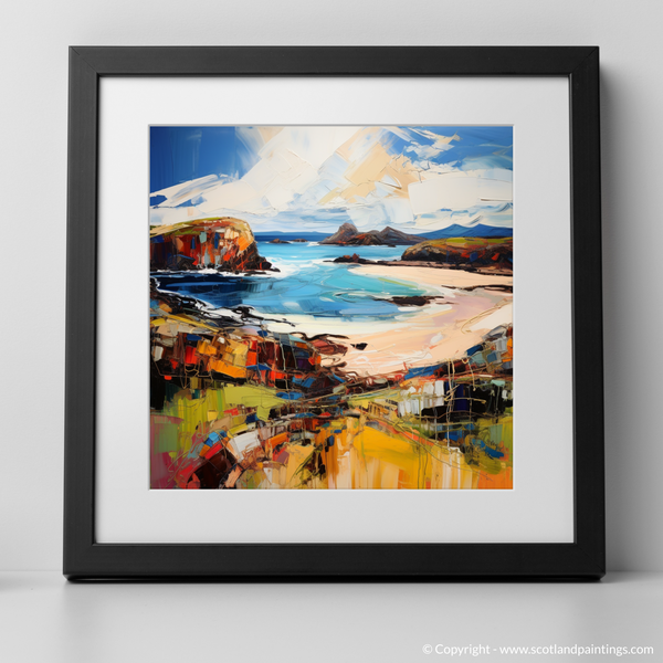 Framed version of Scourie Bay