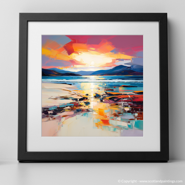 Framed version of Luskentyre Beach