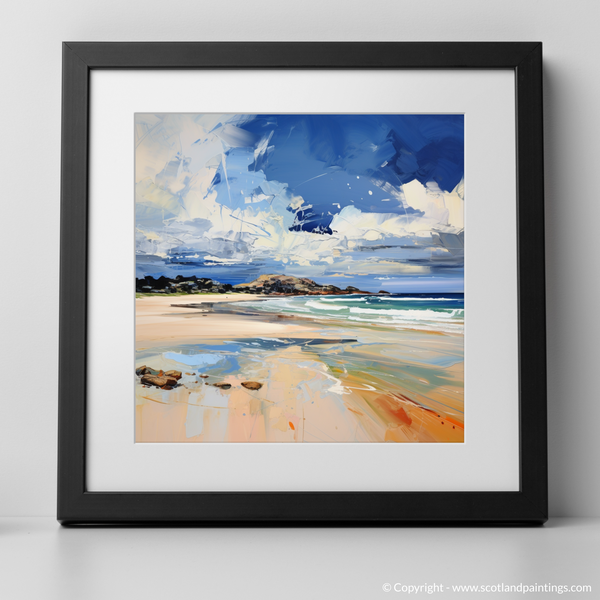 Framed version of West Sands