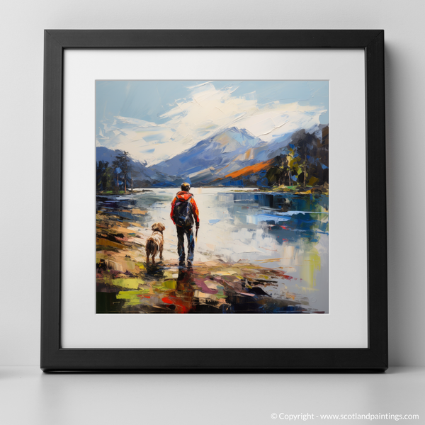 Framed version of Loch Lomond