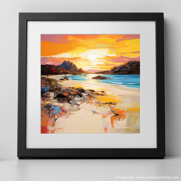 Framed version of Achmelvich Beach