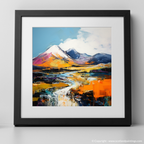 Framed version of Meall Corranaich