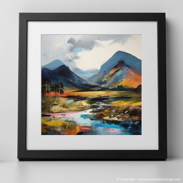 Framed version of Meall Corranaich