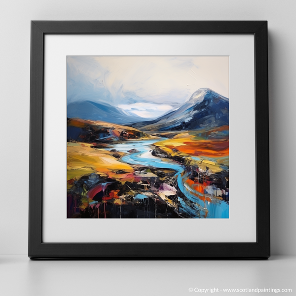 Framed version of Meall Corranaich