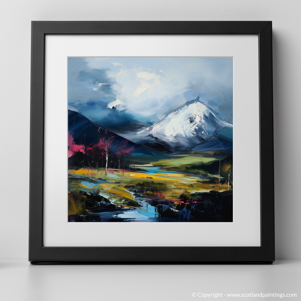 Framed version of Meall Corranaich