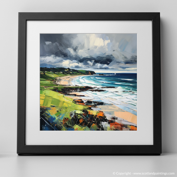 Framed version of Coldingham Bay