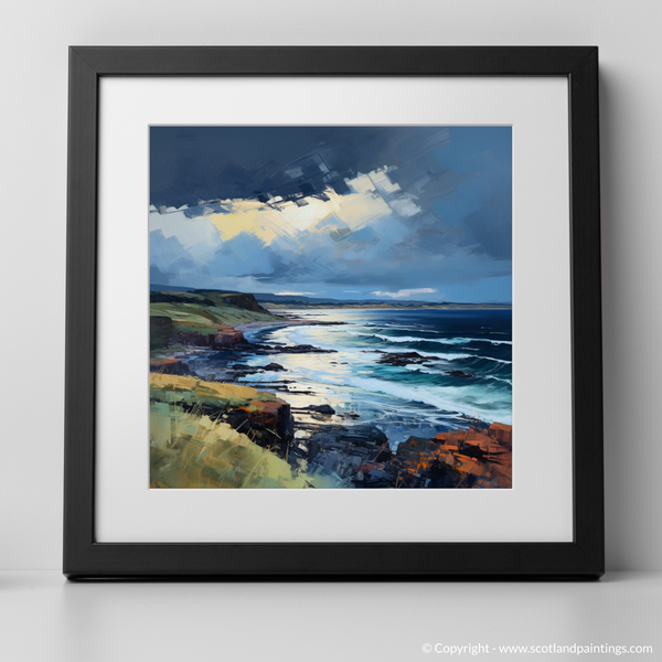 Framed version of Coldingham Bay