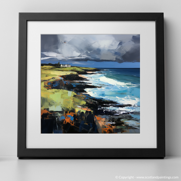 Framed version of Coldingham Bay