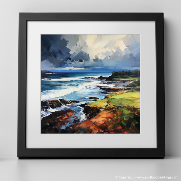 Framed version of Coldingham Bay