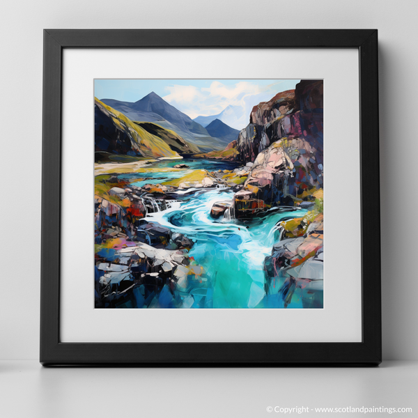 Framed version of The Fairy Pools