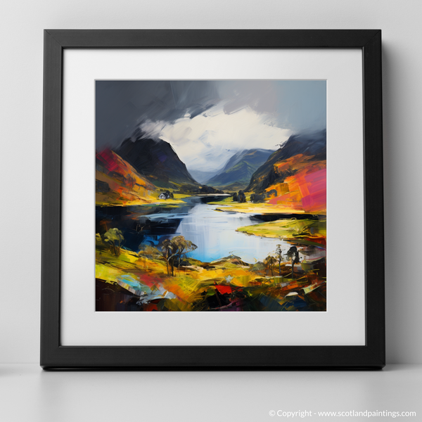 Framed version of Loch Glencoul