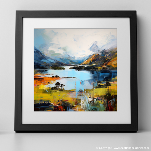 Framed version of Loch Glencoul