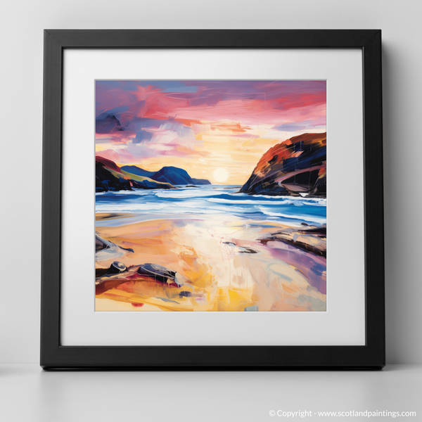 Framed version of Sandwood Bay