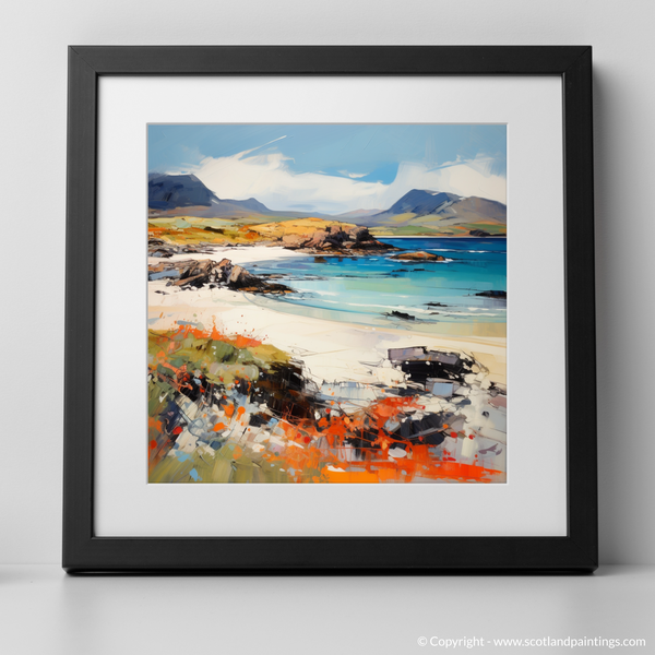 Framed version of Coral Beach