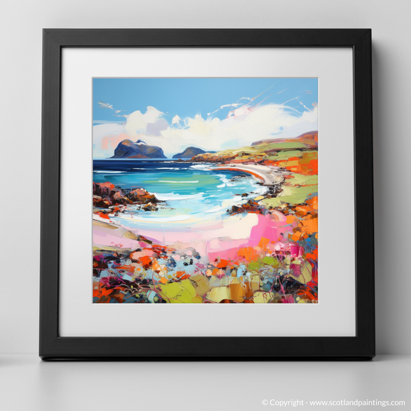 Framed version of Coral Beach