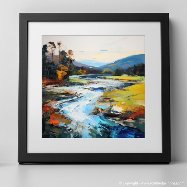 Framed version of River Tay