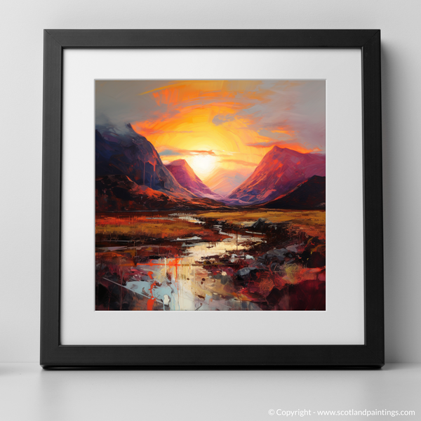 Framed version of Glencoe