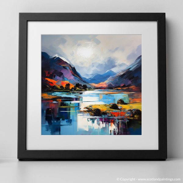 Framed version of Loch Shiel