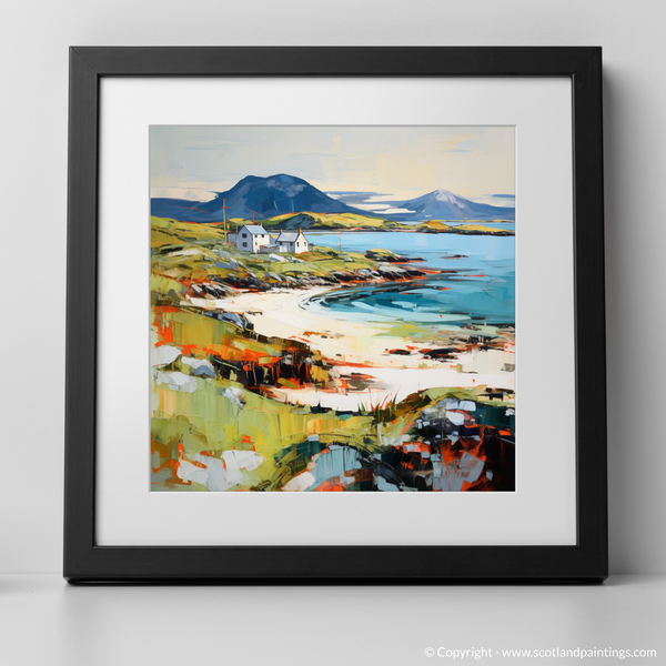 Framed version of Isle of Barra