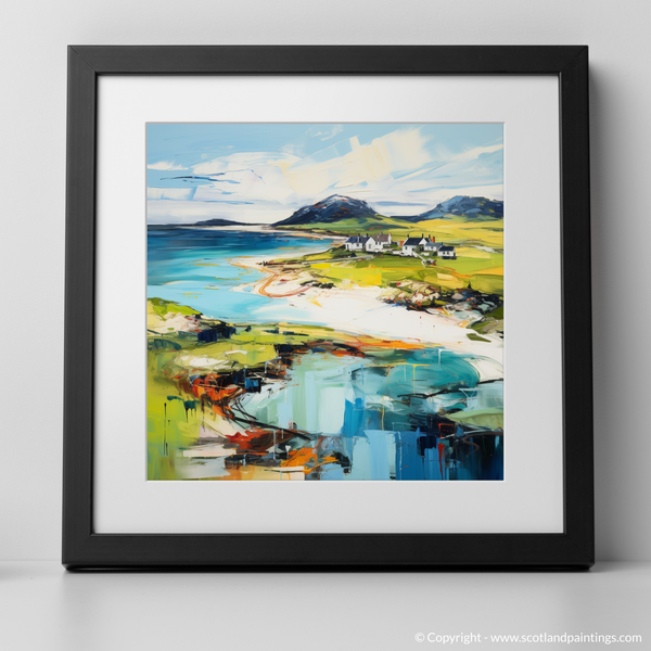 Framed version of Isle of Barra