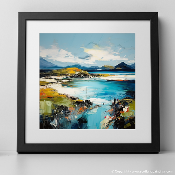 Framed version of Isle of Barra