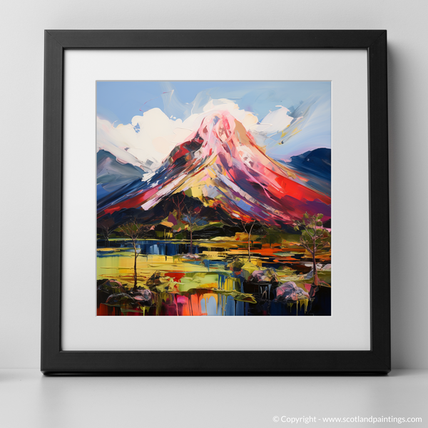 Framed version of Ben Lomond