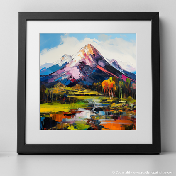 Framed version of Ben Lomond