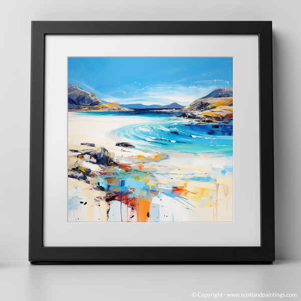 Framed version of Seilebost Beach