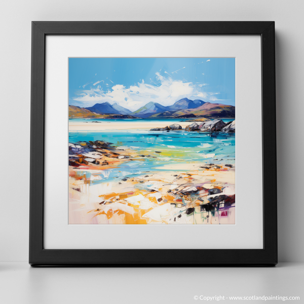 Framed version of Seilebost Beach