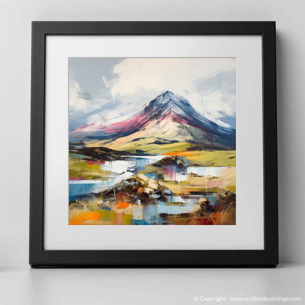 Framed version of Meall Garbh