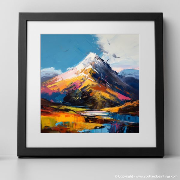 Framed version of Meall Garbh