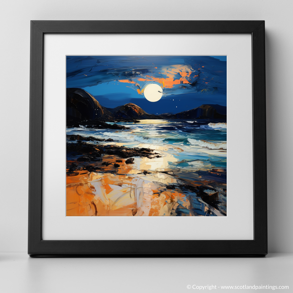 Framed version of Seilebost Beach