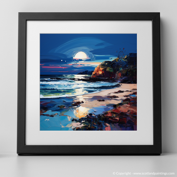 Framed version of Seilebost Beach