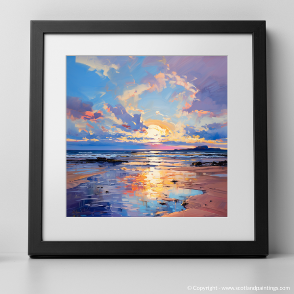 Framed version of Longniddry Beach