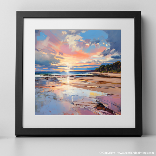 Framed version of Longniddry Beach