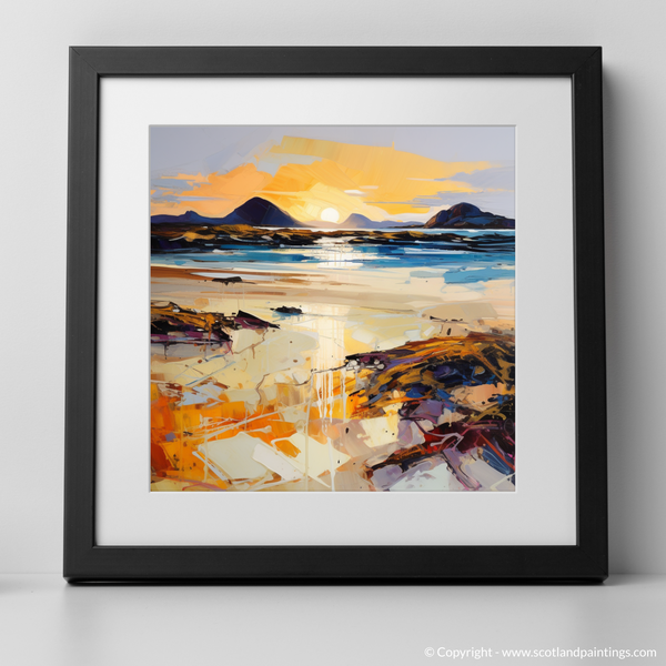 Framed version of Mellon Udrigle Beach