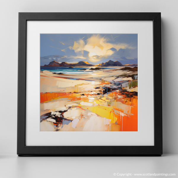 Framed version of Mellon Udrigle Beach