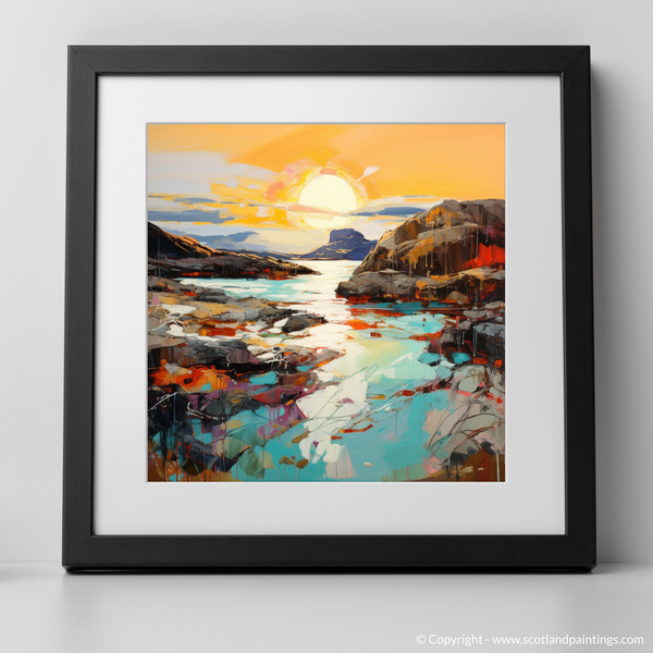 Framed version of Achmelvich Bay