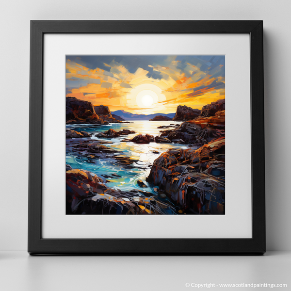 Framed version of Achmelvich Bay