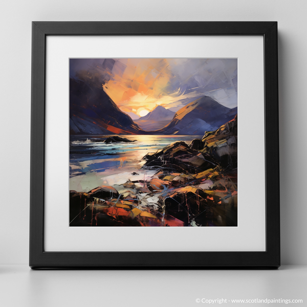 Framed version of Elgol Bay