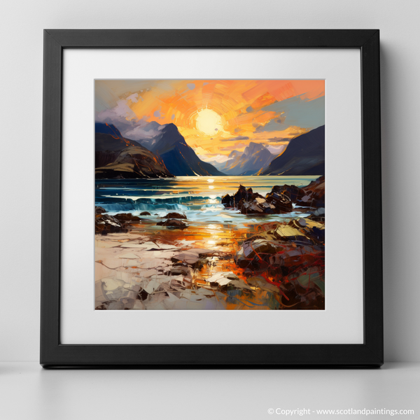 Framed version of Elgol Bay