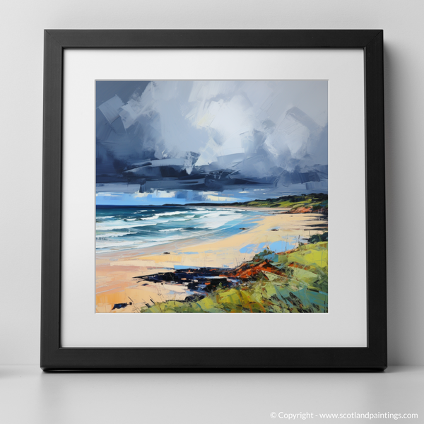 Framed version of Gullane Beach