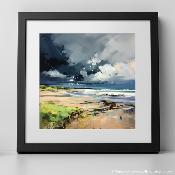 Framed version of Gullane Beach