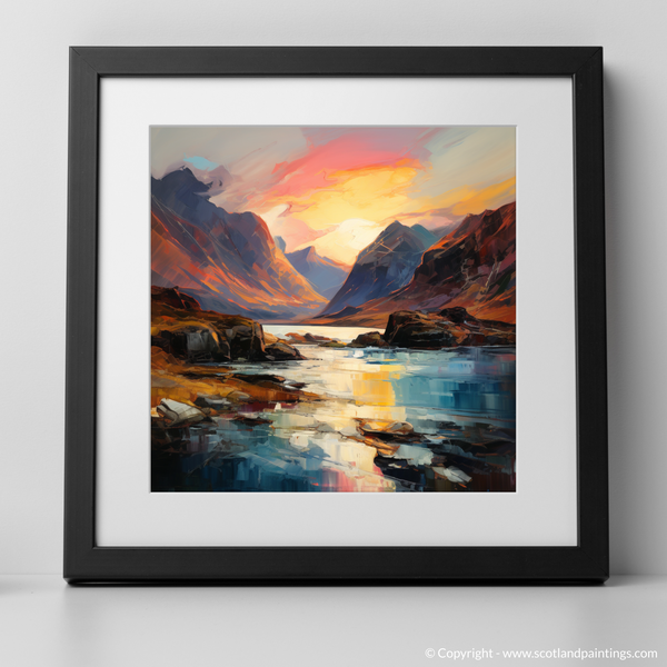 Framed version of Loch Coruisk