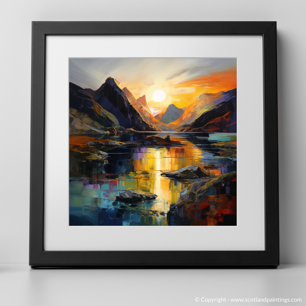 Framed version of Loch Coruisk