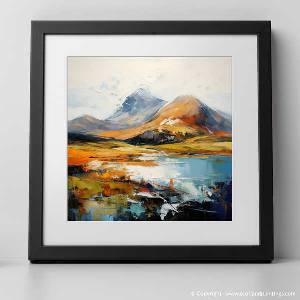 Framed version of Beinn Alligin