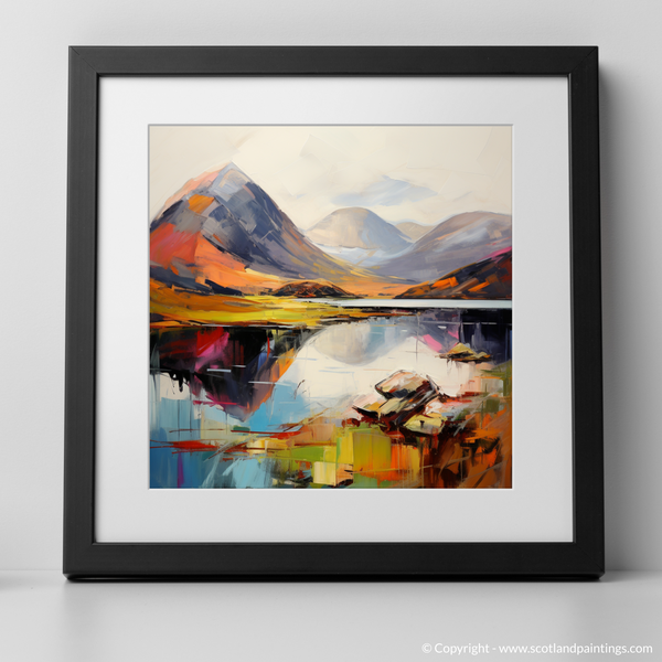 Framed version of Beinn Alligin