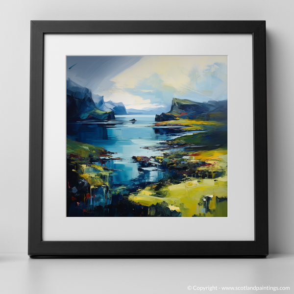 Framed version of Isle of Skye