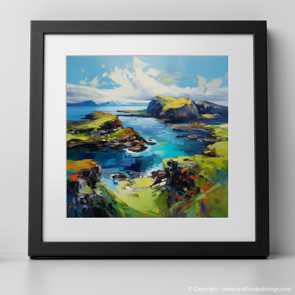 Framed version of Isle of Skye