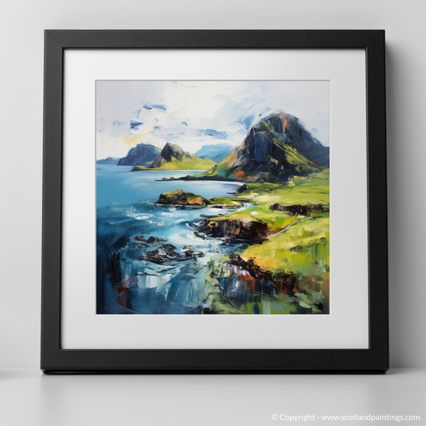 Framed version of Isle of Skye